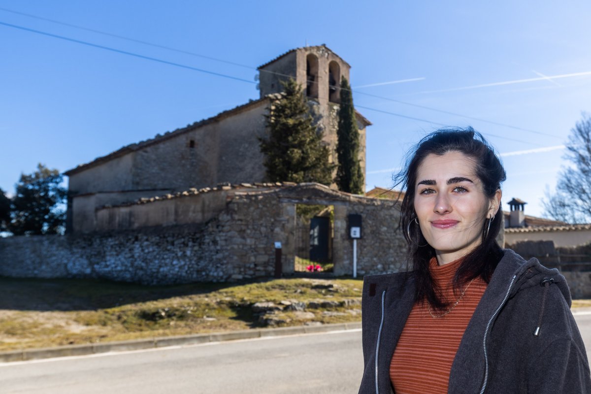 Laura Serra Solé, divendres de Sant Miquel Sesperxes, a Sant Martí de Centelles