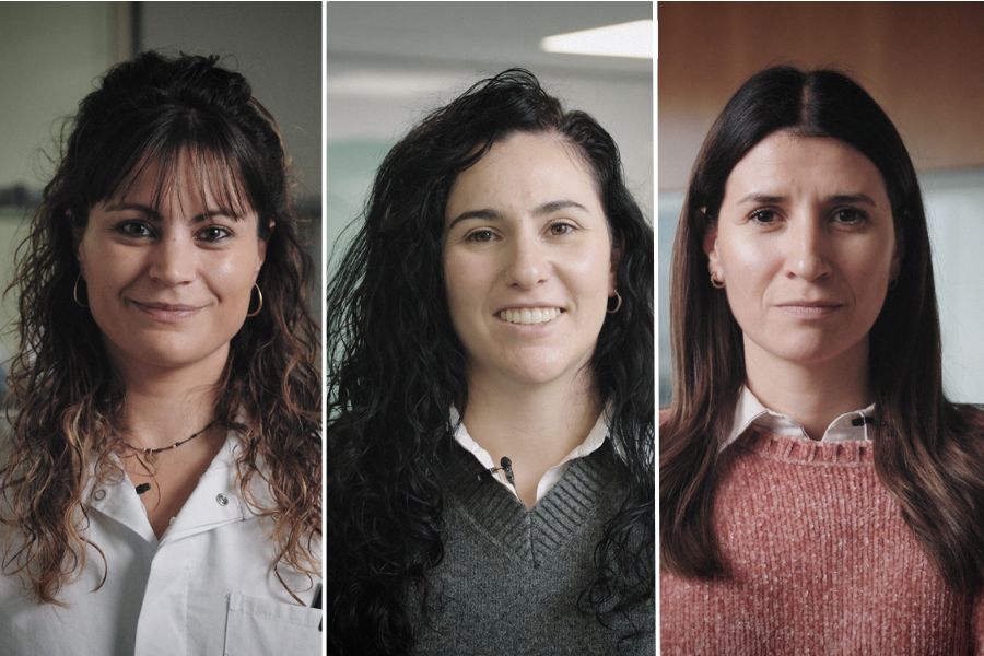 Roser Gras, Mariona Tomàs i Judit Just expliquen la seva experiència laboral a Vall Companys