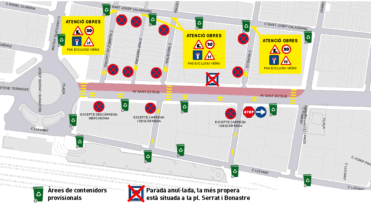 Afectacions per la tercera fase d'obers