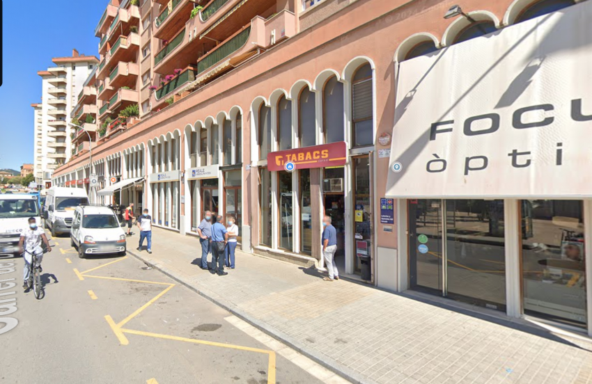 Vista de l'estanc Boixeda, al carrer del Doctor Junyent de Vic