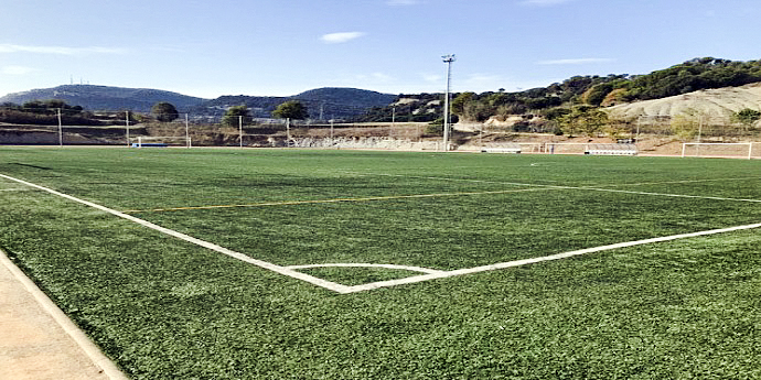 Aspecte actual del camp municipal del Tona