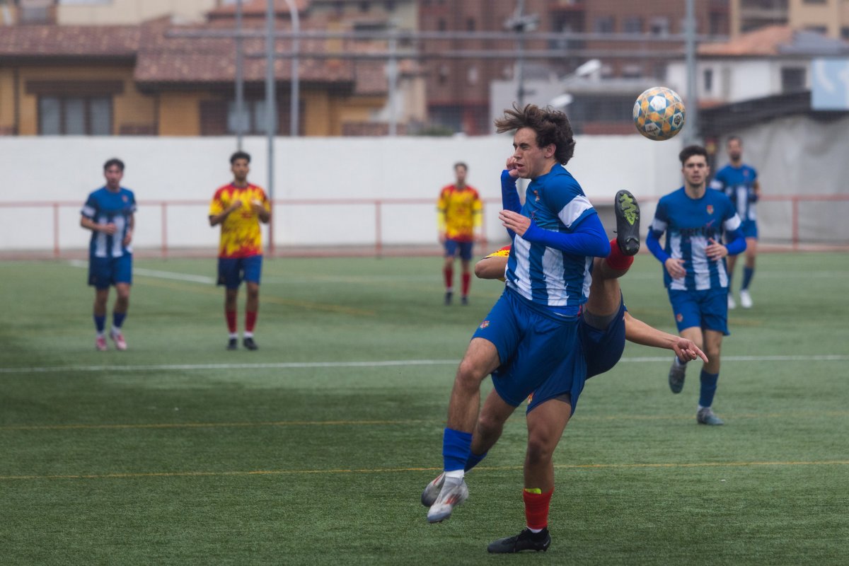 Biel Caballeria, autor del gol taradellenc