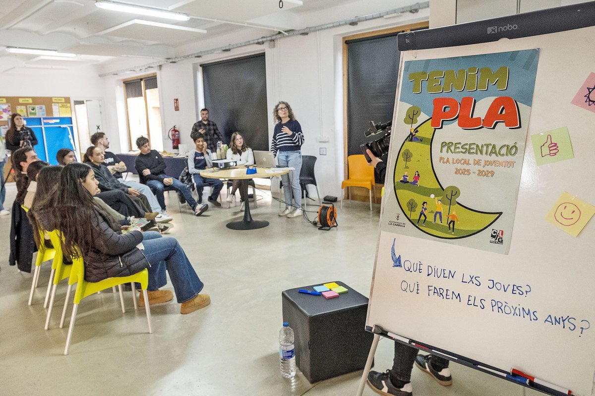 La presentació del pla es va fer a Can Luna