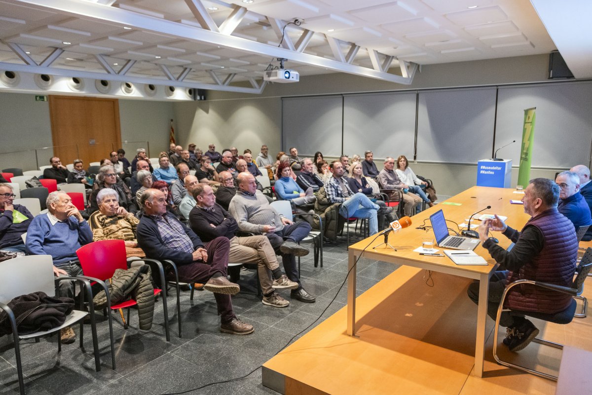 Un moment de l'acte de presentació de la nova cooperativa