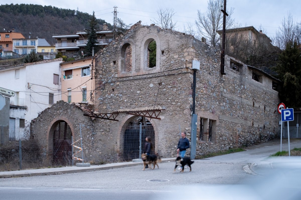 Aspecte actual de l'edifici de l'antiga guixera
