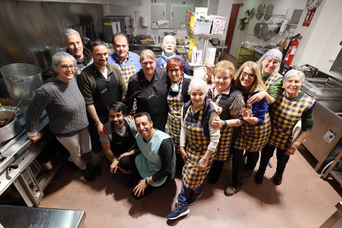 Alguns dels voluntaris del Xiper en una imatge d'arxiu