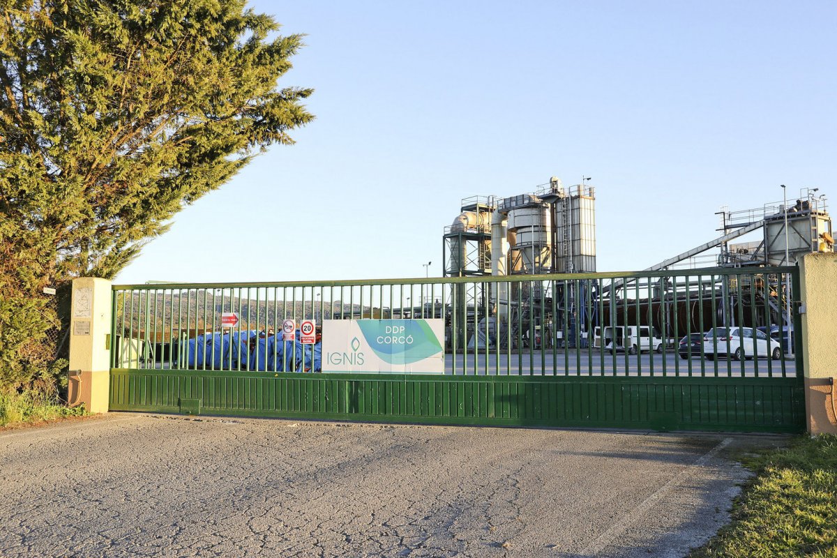 Foto d'arxiu de la planta de purins de les Masies de Voltregà