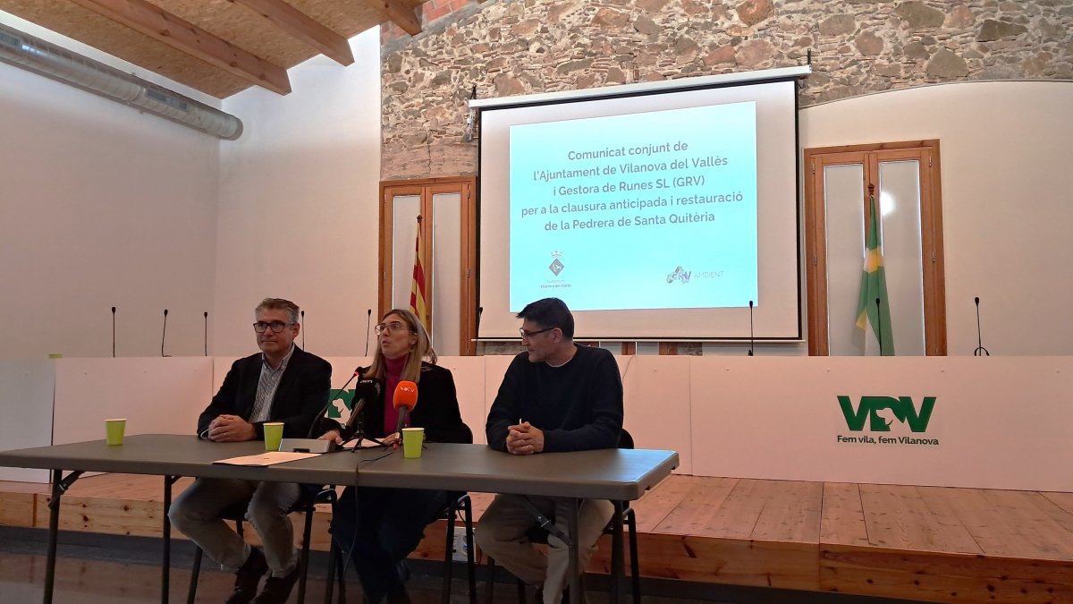 El comunicat el signen l'empresa Gestora de Residus SL (GRV) i l'Ajuntament