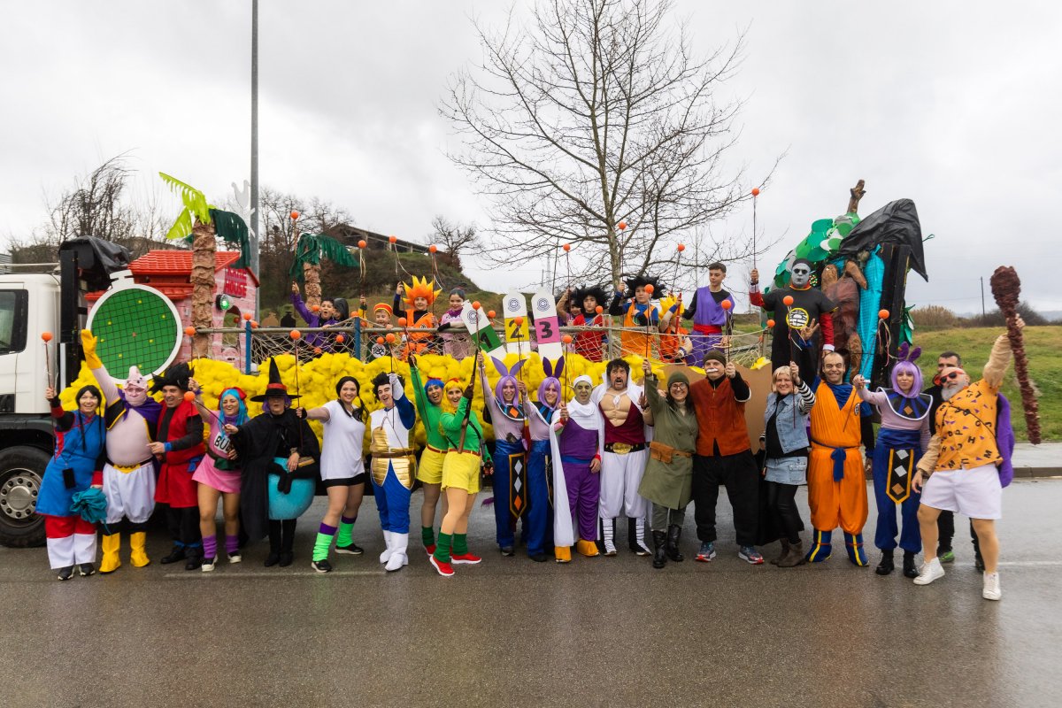 Una de les comparses del Carnaval de Roda