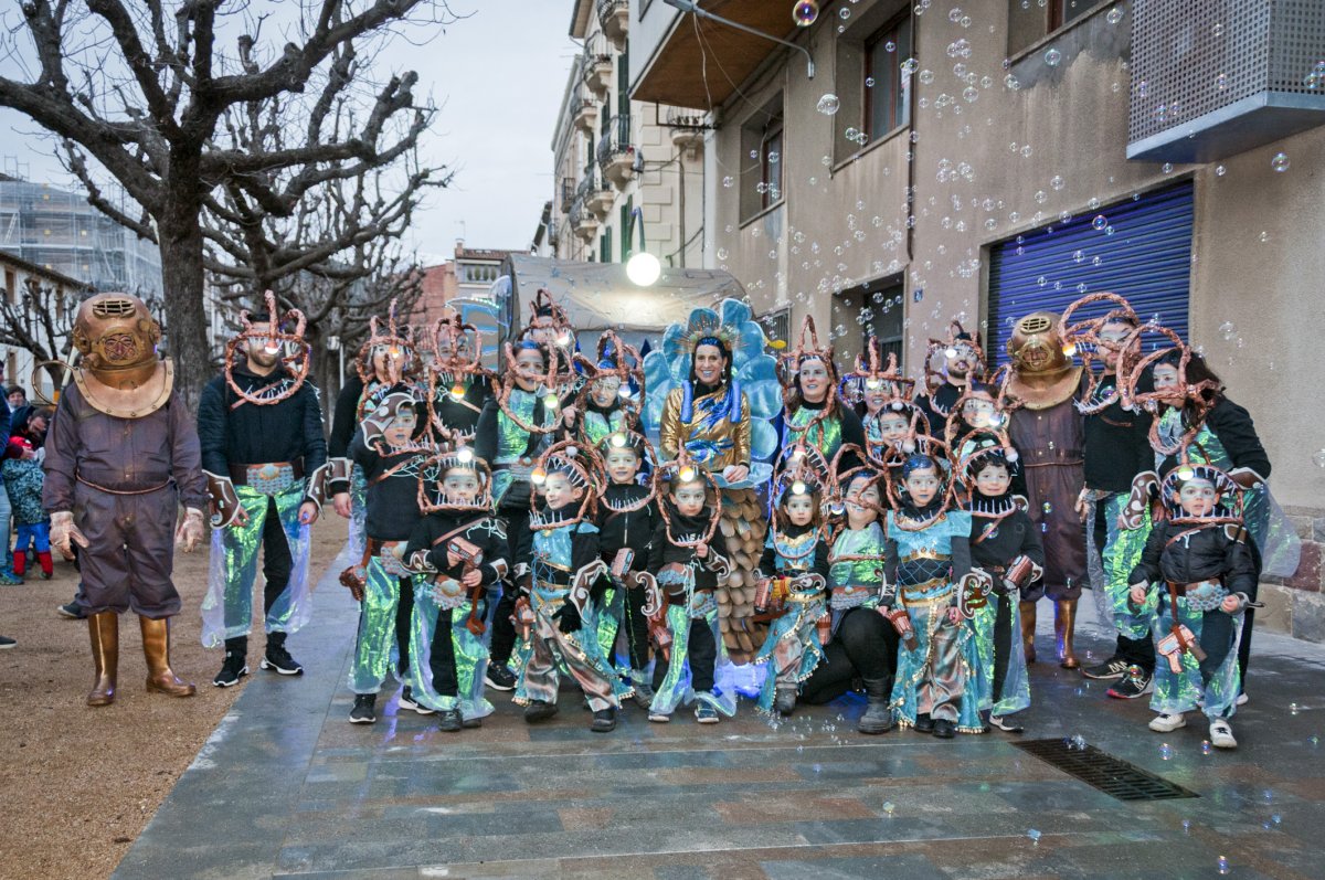 La carrossa guanyadora del Carnaval de Sant Joan de les Abadesses