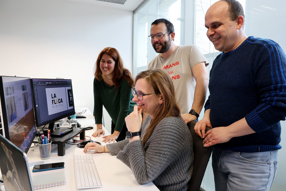 La Fleca Digital, de Granollers, és una de les cooperatives de nova creació dels últims anys