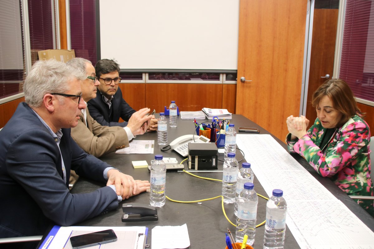 Un moment de la reunió