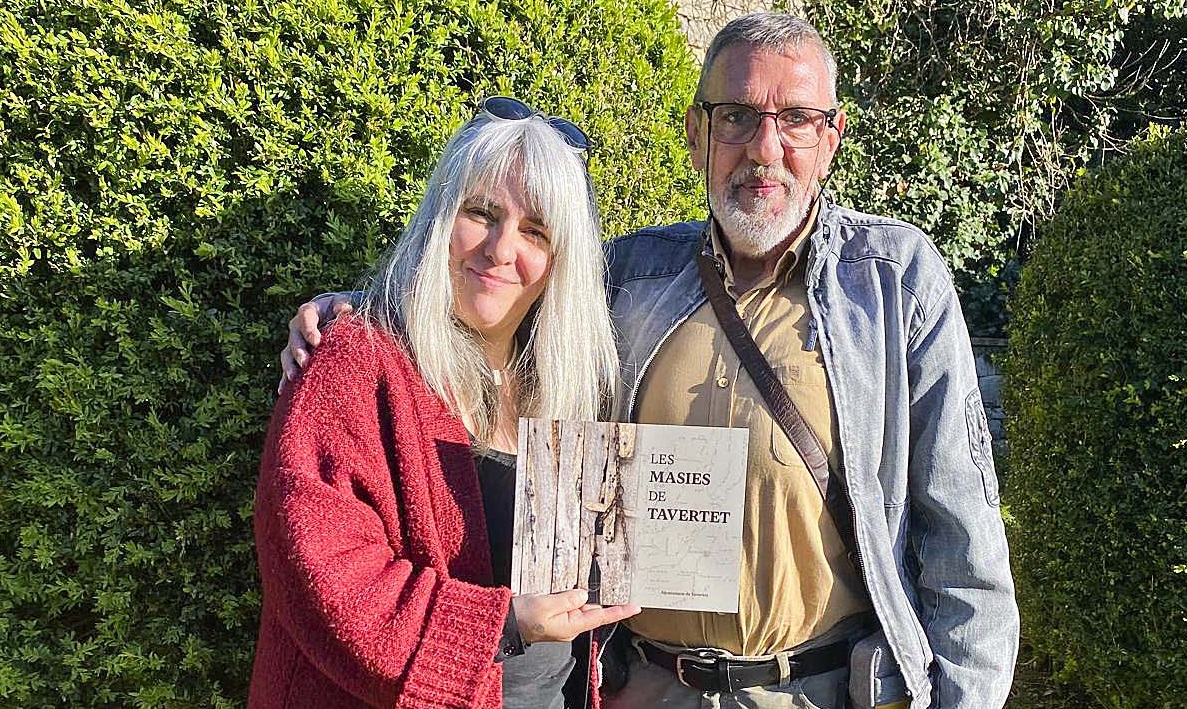 Cristina Masramon i Quim Espona, autors del llibre