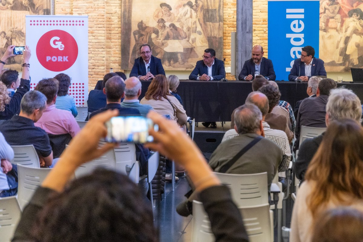Carles Dalmau (Sabadell), Albert Morera (Vall Companys), Ricard Gòdia (Asopravac) i Vicenç Tarancon (moderador)