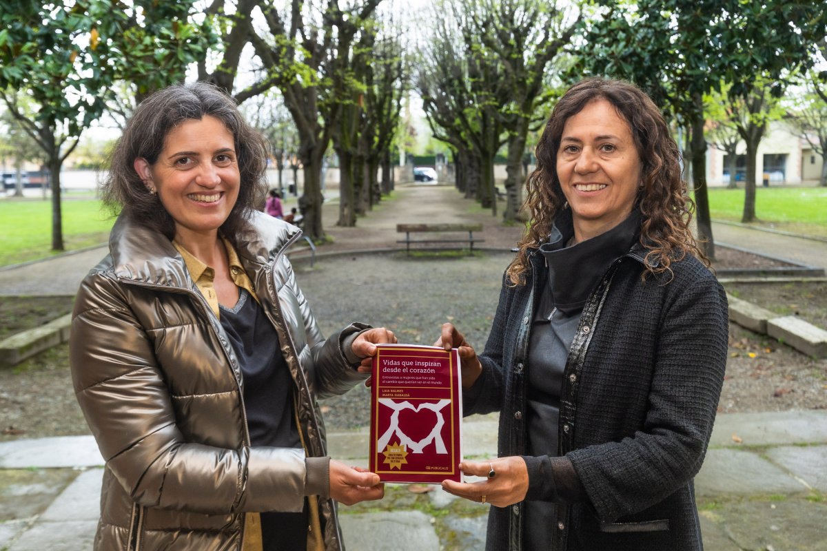 Les autores i empresàries Laia Balmes i Marta Gabaldà, aquest dilluns