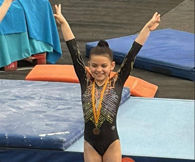 Irati Solagaistua, al podi de la seva categoria com a tercera classificada