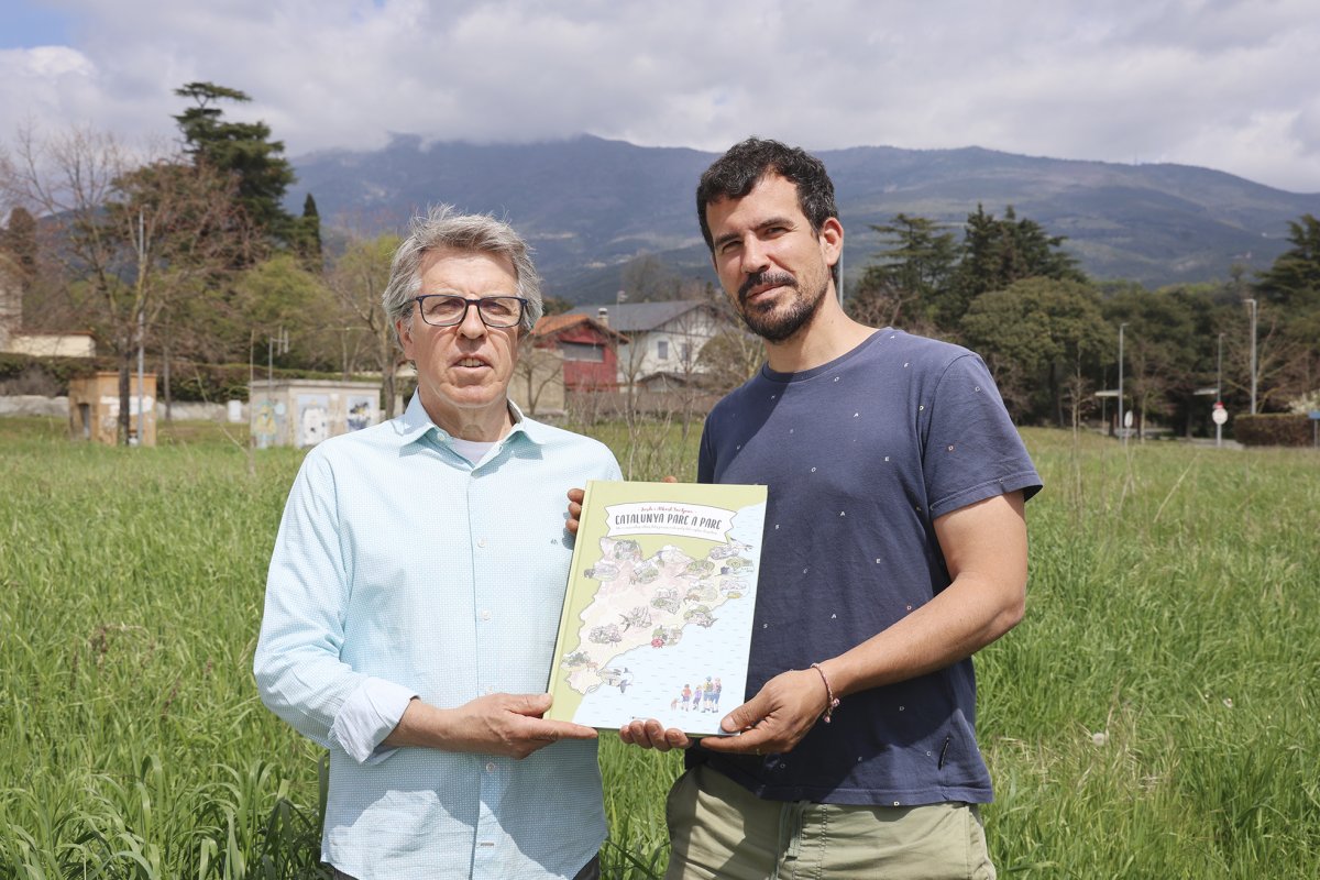 Els autors de l'atles sobre els parcs naturals catalans