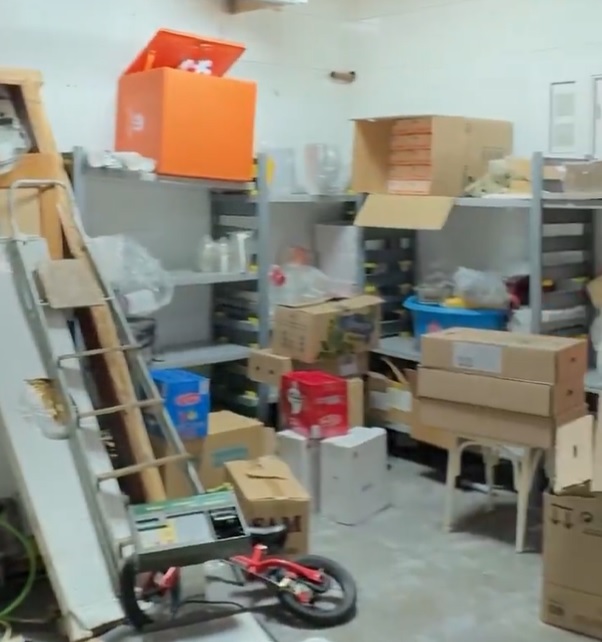 El magatzem d'un dels establiments