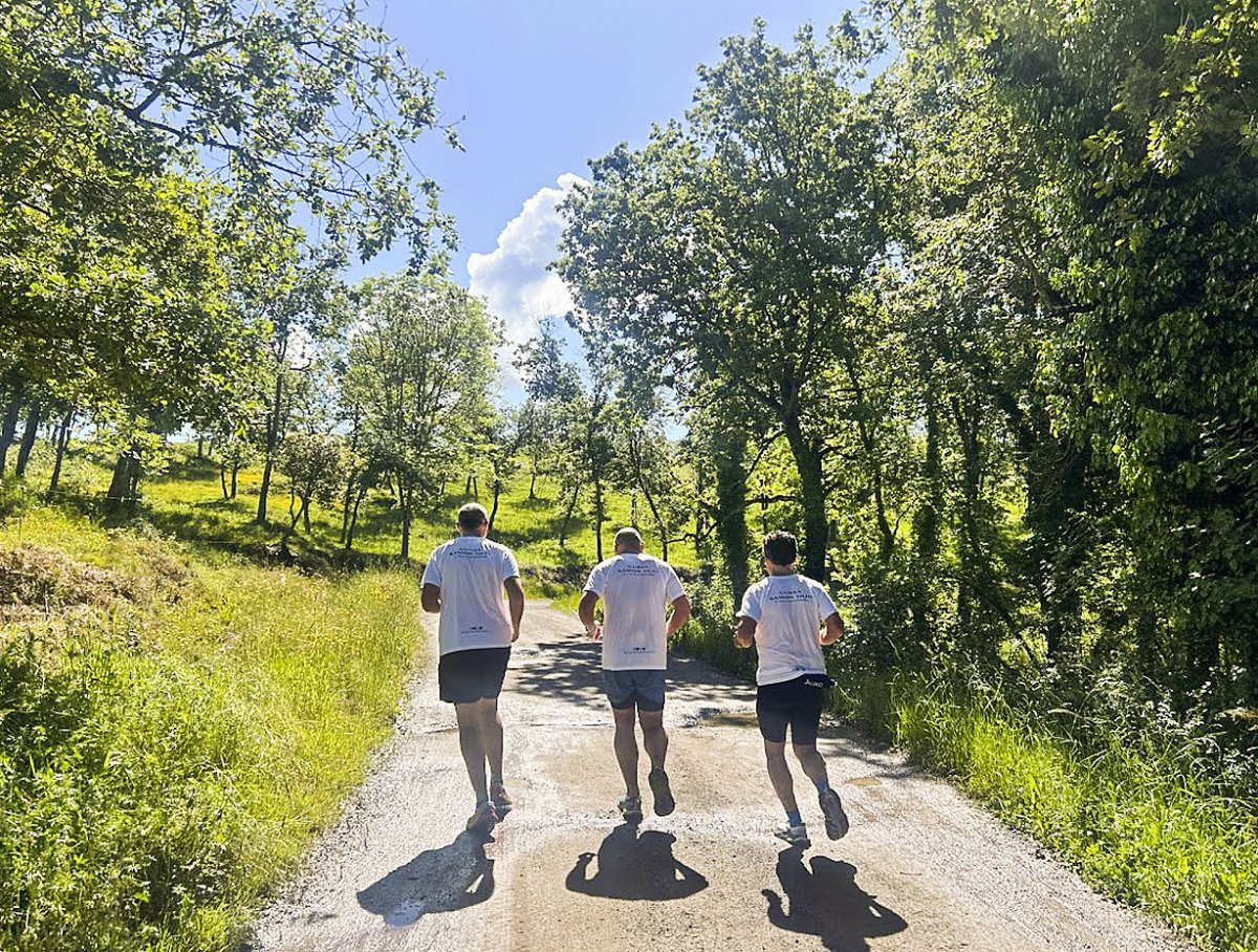 Una imatge de la cursa de l'any passat. El recorregut passa pels termes de l'Esquirol i Tavertet