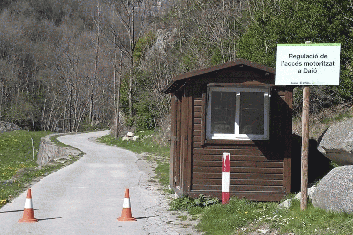Un punt d'accés regulat a Daió