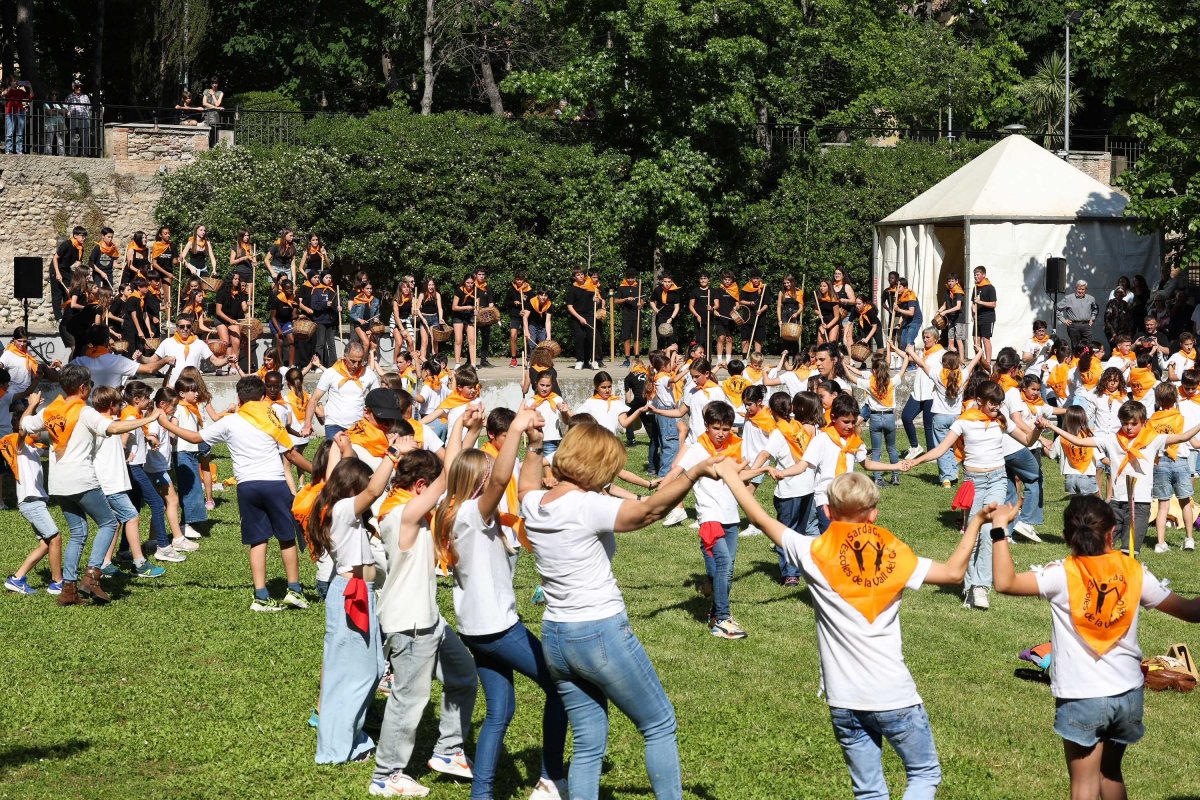 Un moment del 55è Aplec de Primavera de Torelló