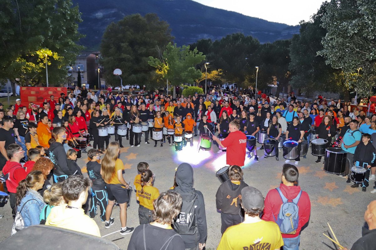 Un moment de la trobada, que va reunir prop de 400 participants