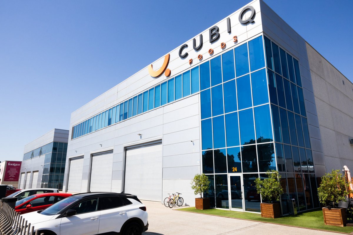 La seu de Cubiq Foods al polígon de Palou Nord de Granollers