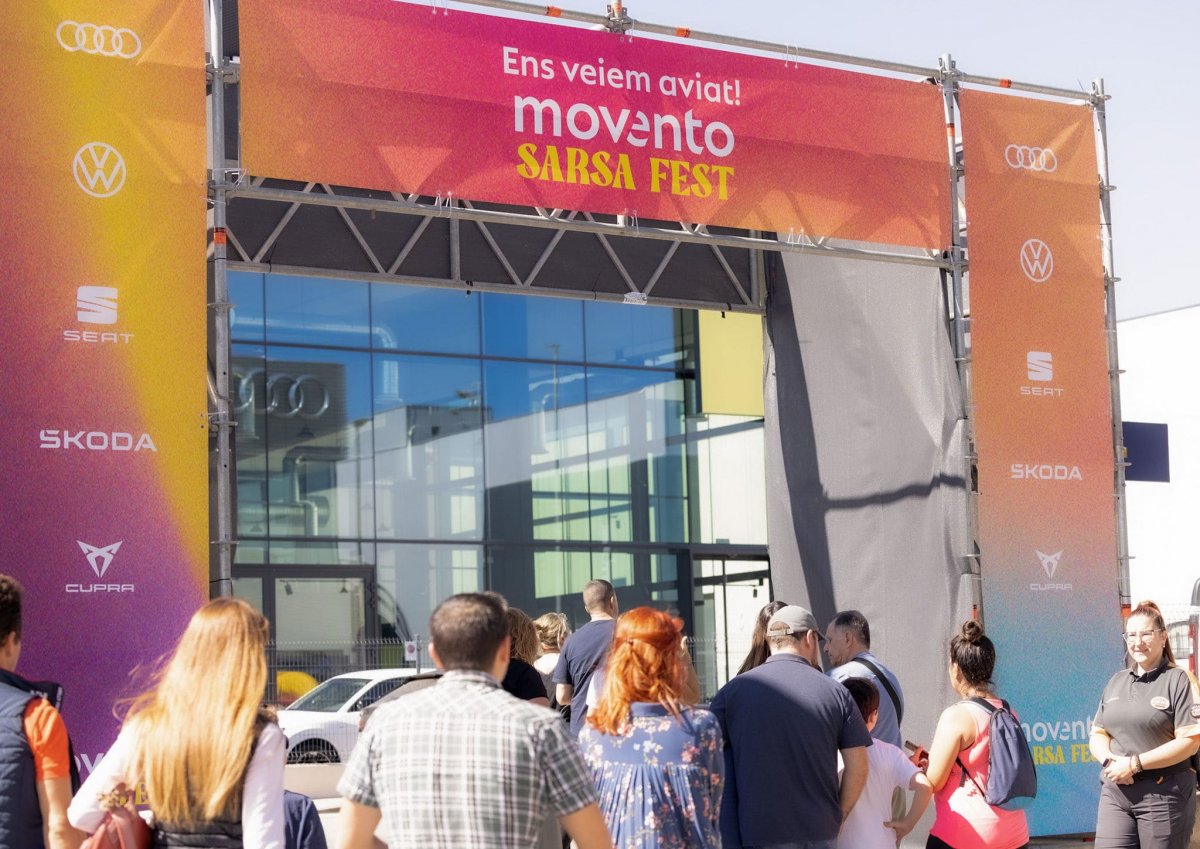 Celebració de la primera edició de Movento Sarsa Fest, en l'any 2024 a Terrassa