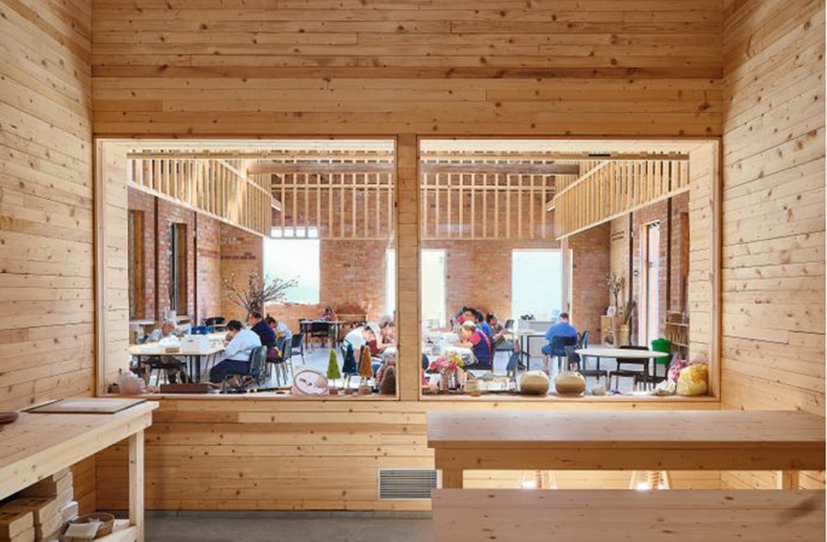 Interior de la reforma d'H Arquitectes