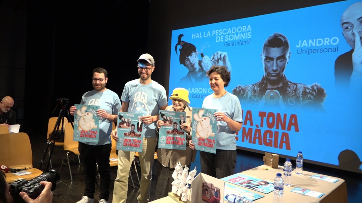 La presentació del festival Una Tona de Màgia