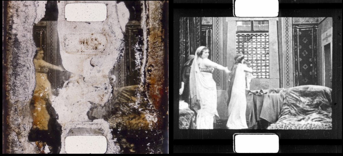 Muntatge amb el frame recuperat i l'original