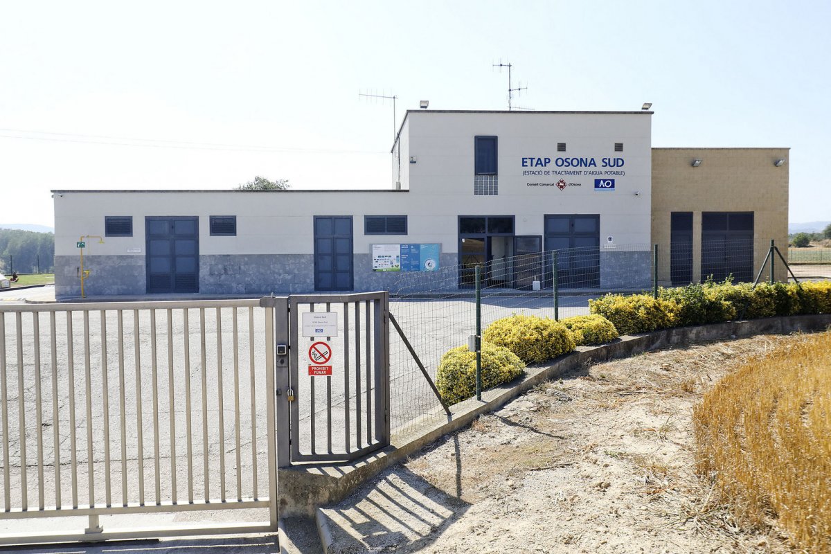 una imatge d'arxiu de l'ETAP, ubicada a Manlleu