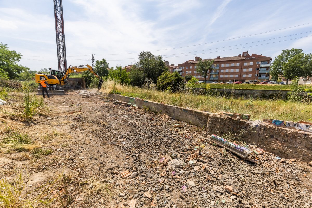 Vic comença les obres per naturalitzar l’entorn del riu
