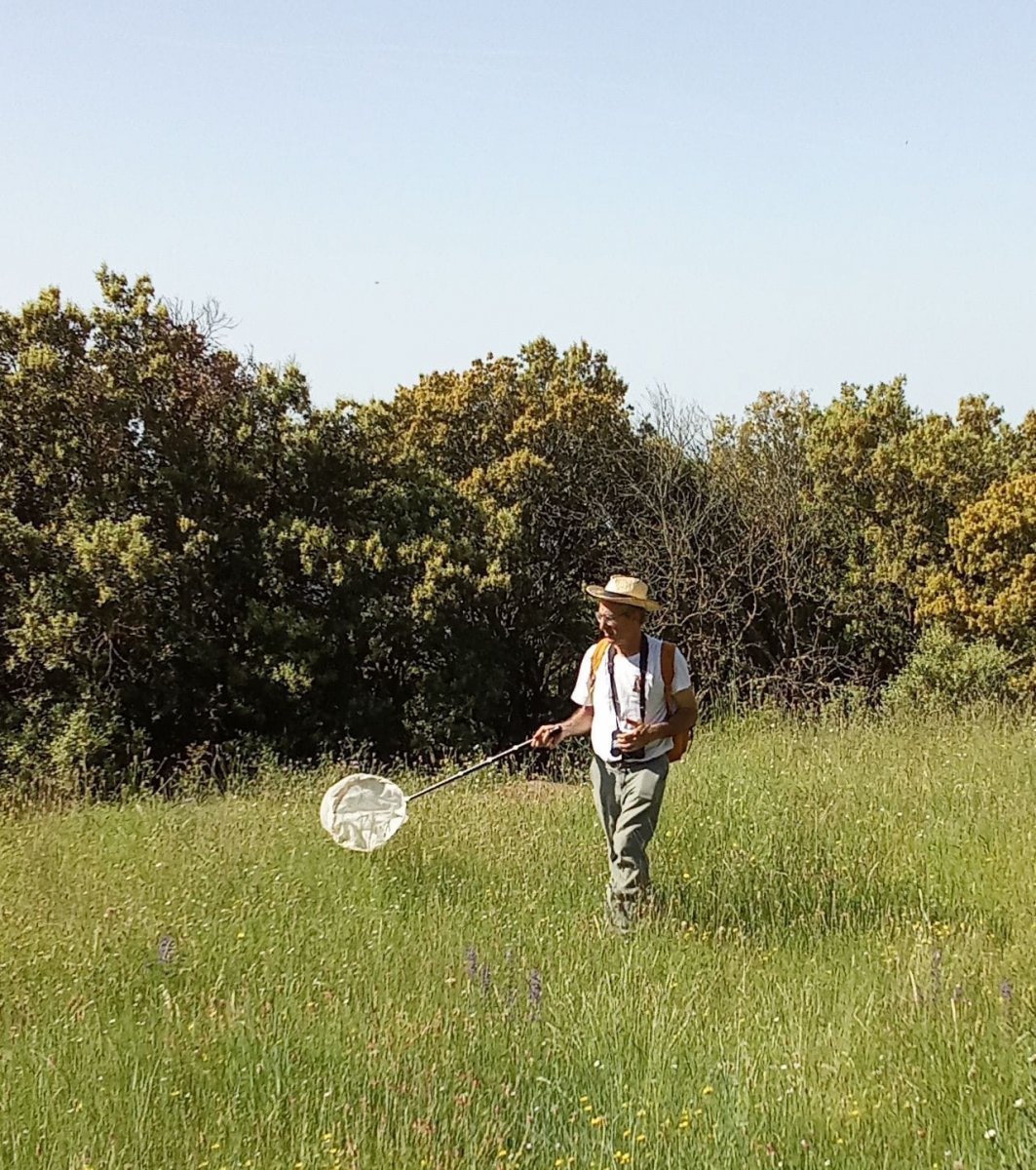 Toni Arrizabalaga durant la visita