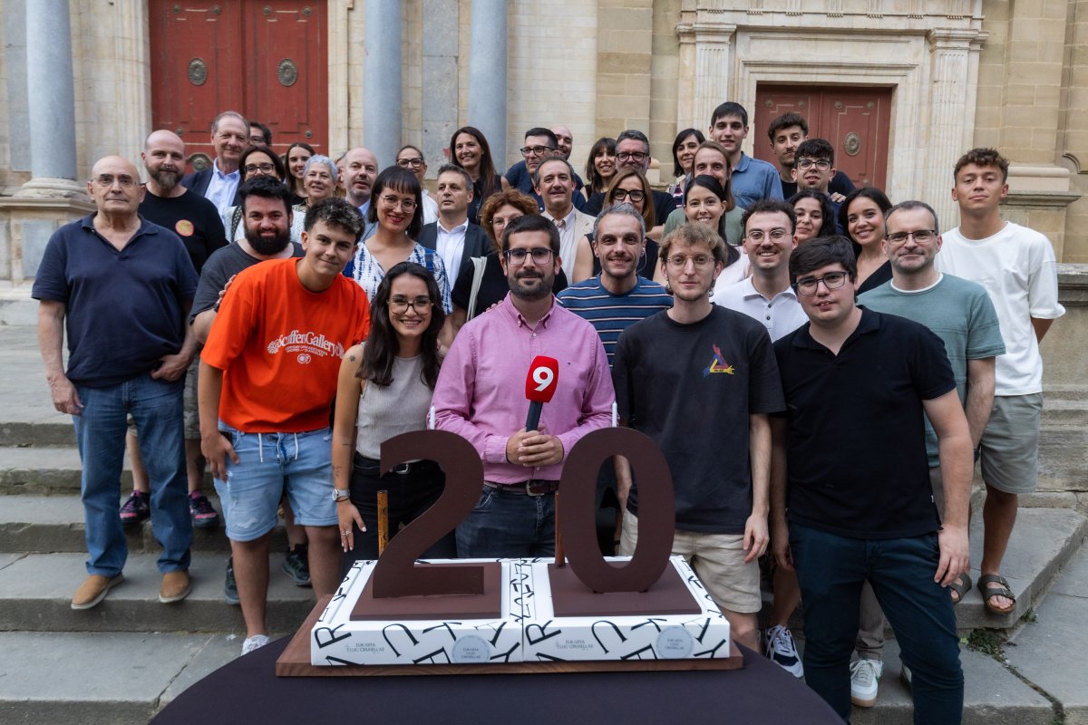 Professionals de totes les etapes d'EL 9 TV