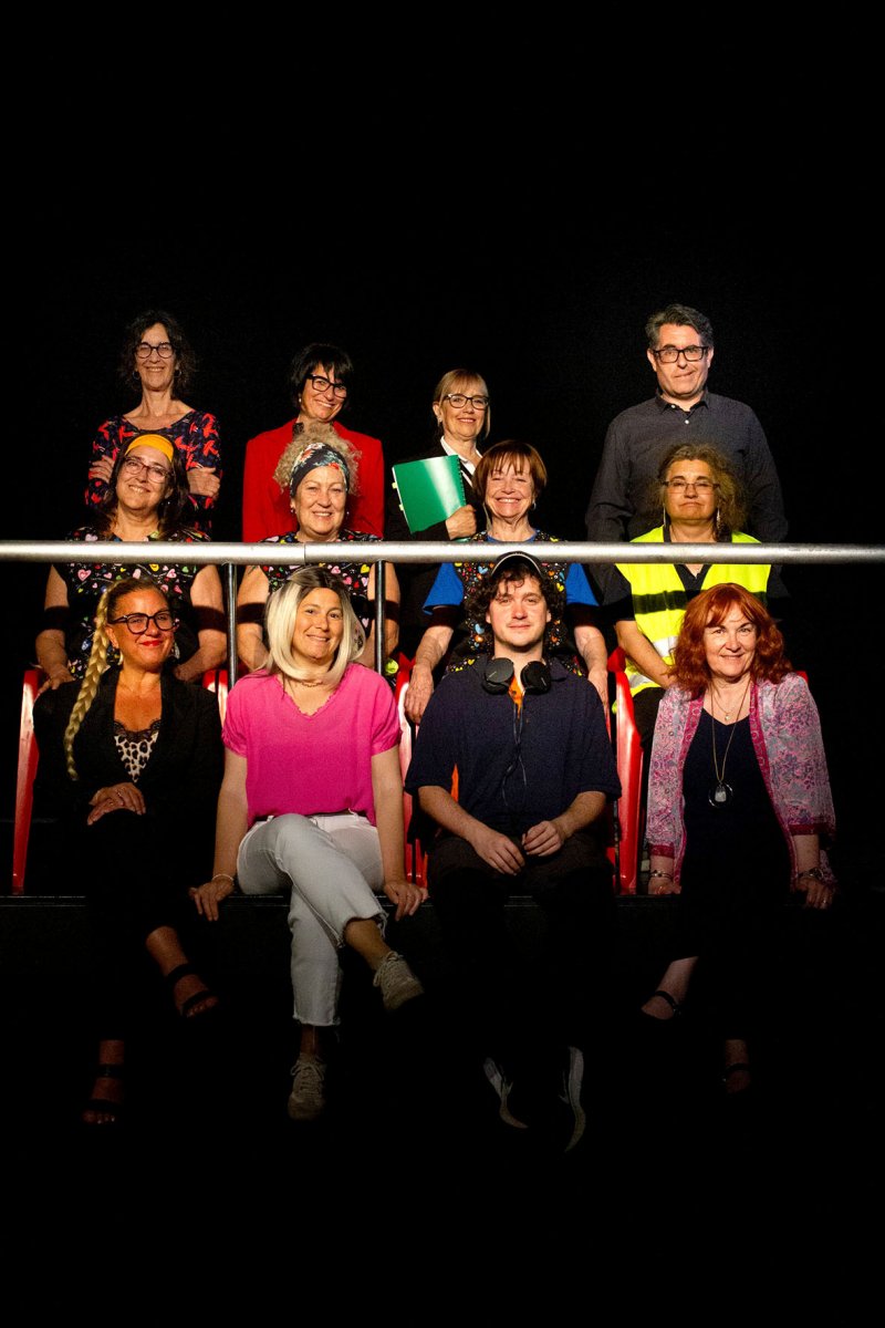 Les intèrprets de 'Des-terrats'