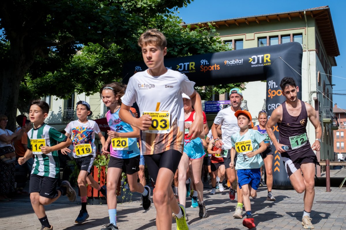 Moment de la sortida d'una de les curses