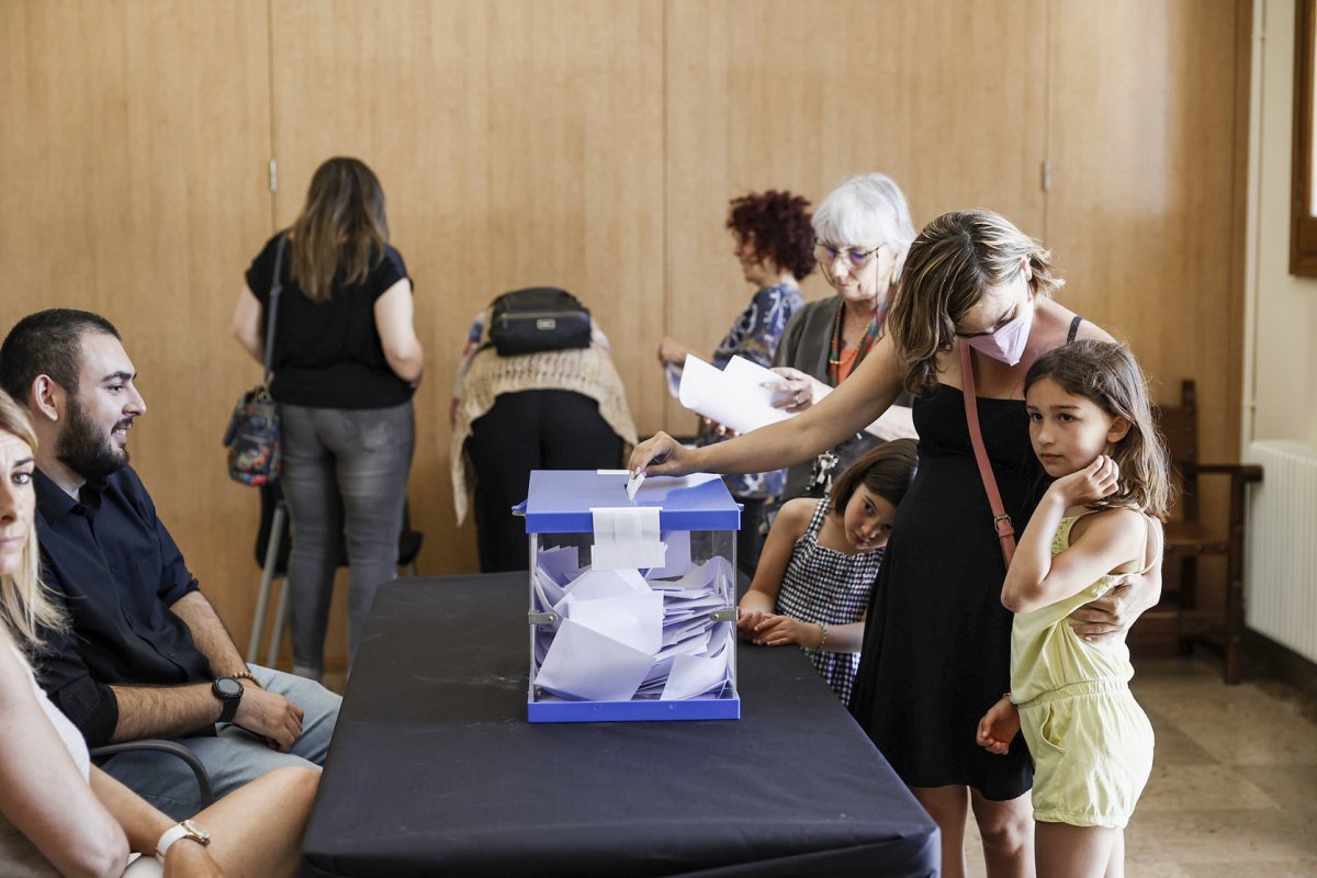 Els veïns d'Aiguafreda van votar el 29 de maig de 2022 sobre el canvi de comarca