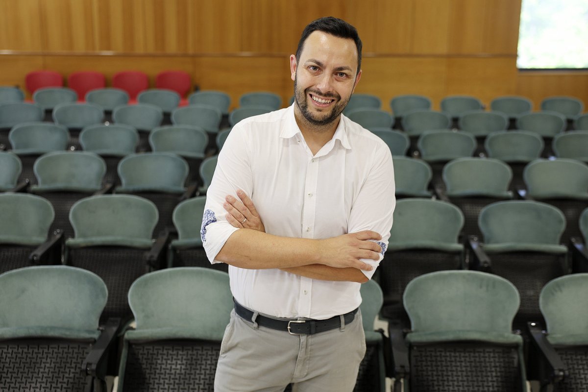 Ferran Ballestà a la sala de plens