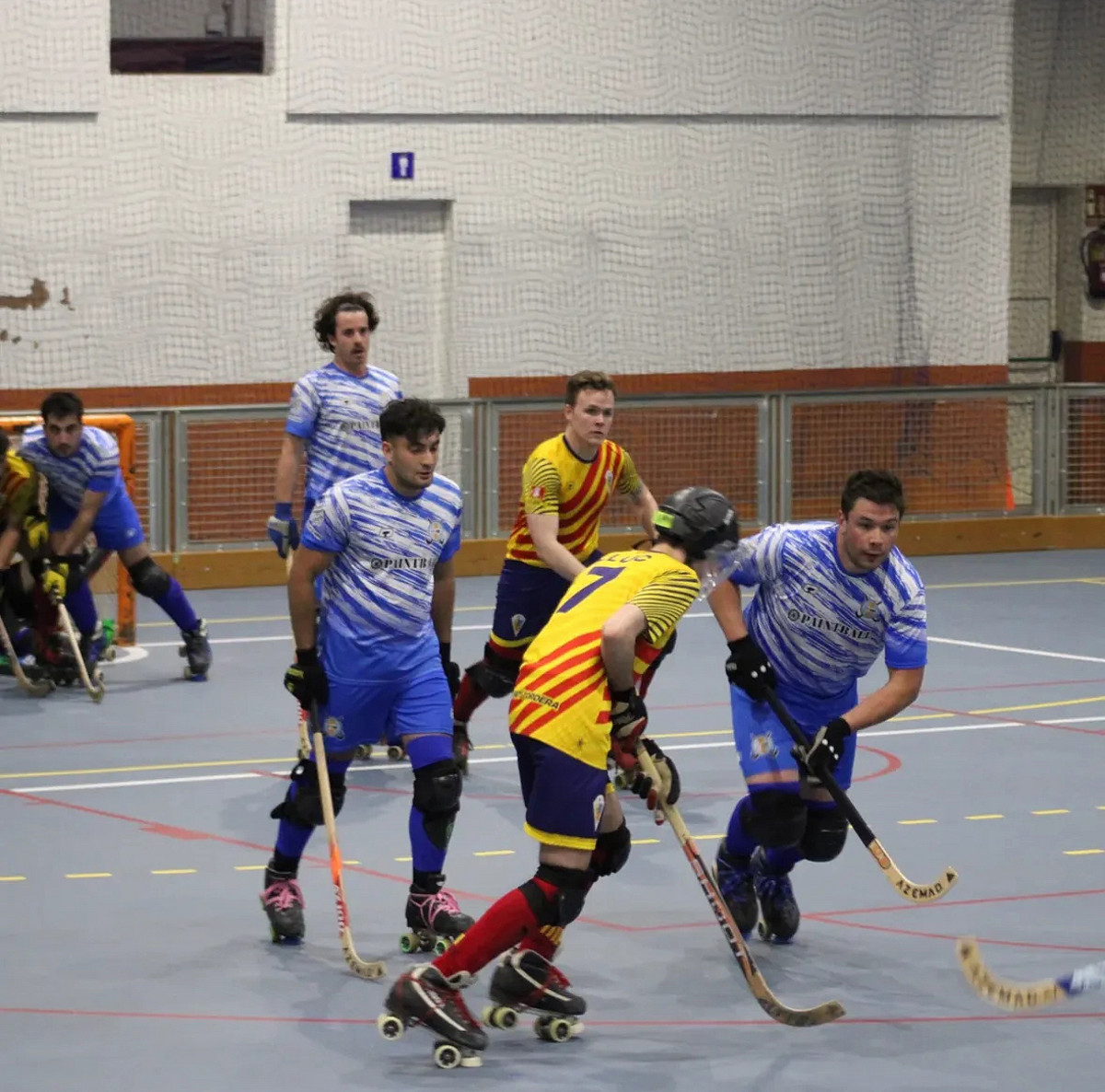 Una jugada de l’últim partit de la temporada passada