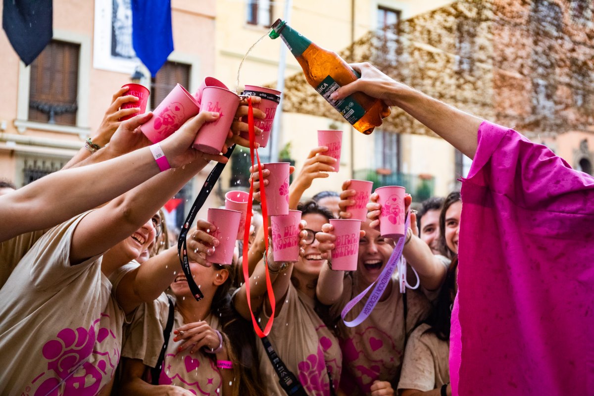 El Birranostrum d'aquest dijous, un dels màxims exponents de la festa major jove