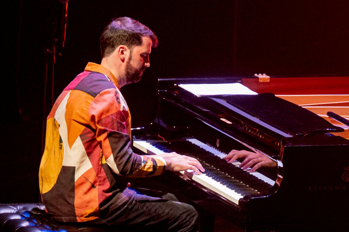Albert Marquès en un concert al Teatre Auditori