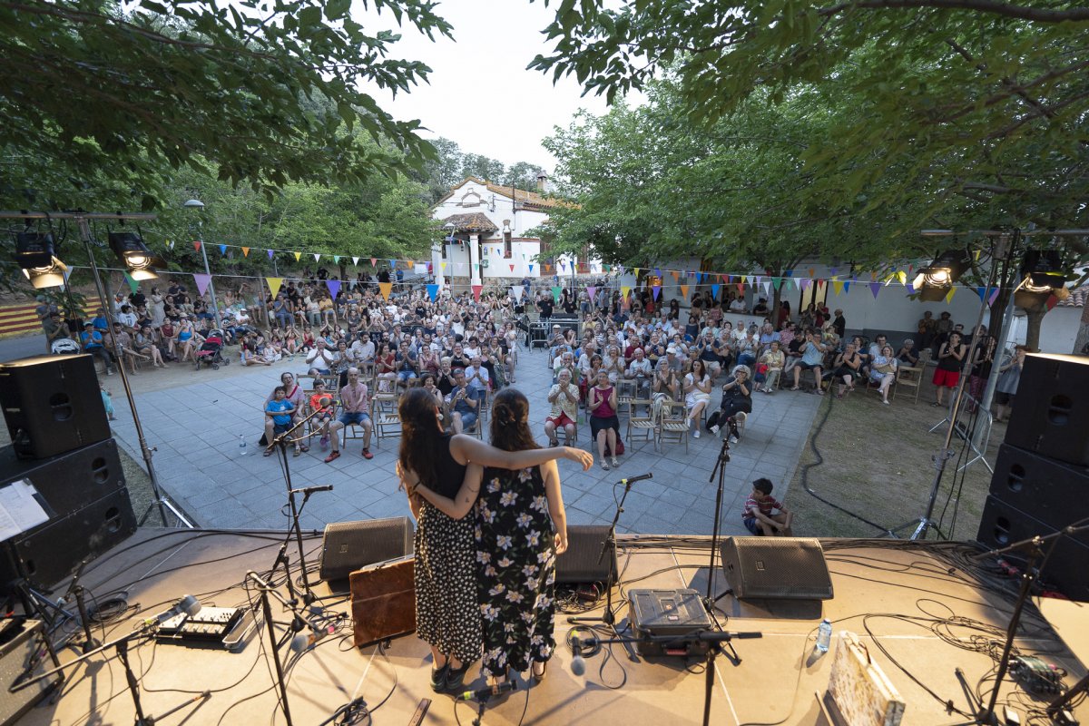 El concert d'Alosa de l'edició passada del Maratafolk