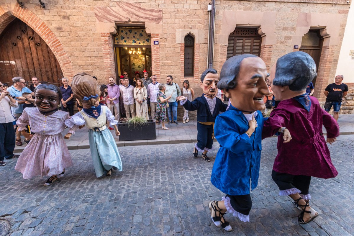 El seguici d'inici de la festa major  de la Garriga de 2019