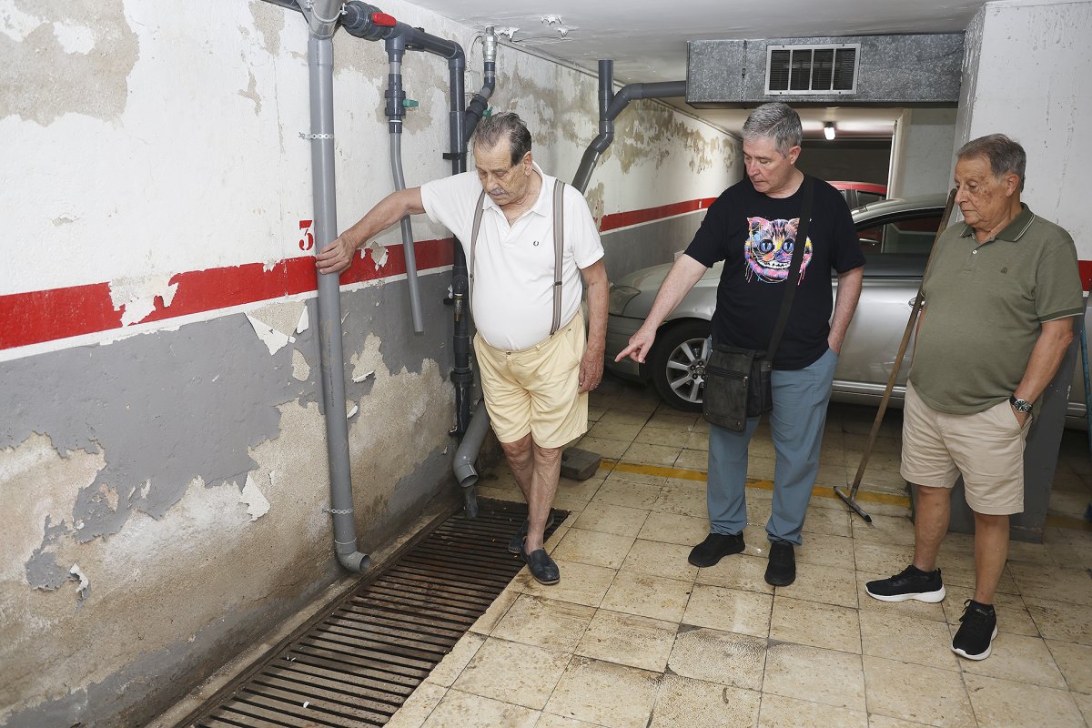 En una reunió de vicepresidents avaluaven els danys de la inundació més recent el dissabte 12 de juliol