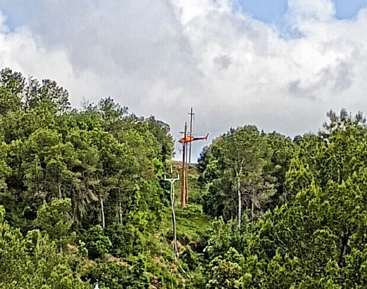 Un dels trams on s'ha actiat