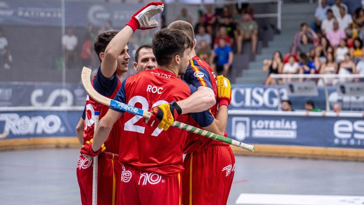 Roc Pujadas, amb la selecció