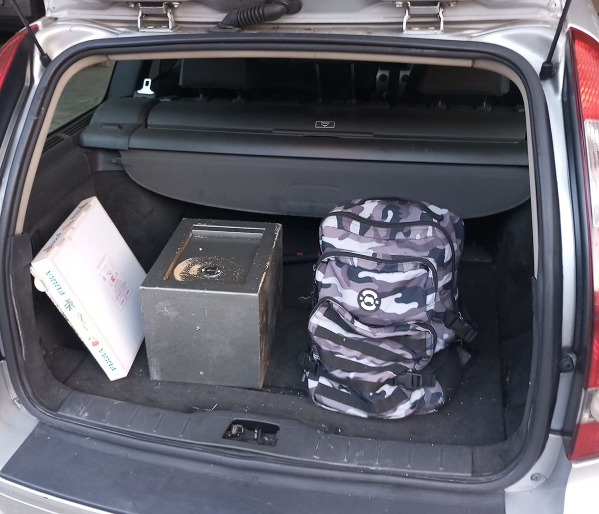 Els objectes trobats al vehicle