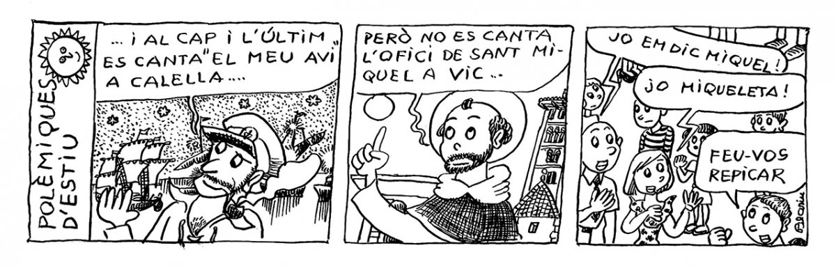 La tira còmica de la ninotaire Pilarín Bayés a EL 9 NOU d’aquest divendres