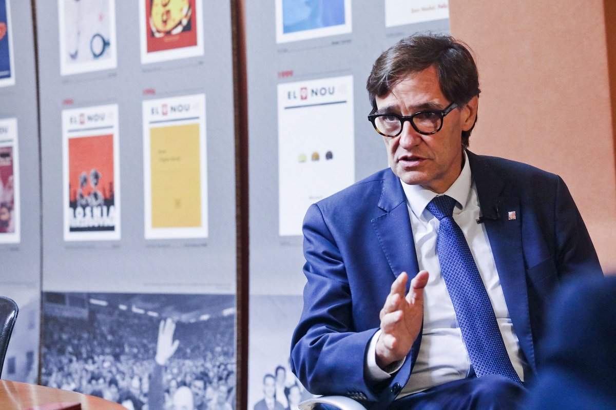 El president de la Generalitat, Salvador Illa, en una imatge d'arxiu a EL 9 NOU